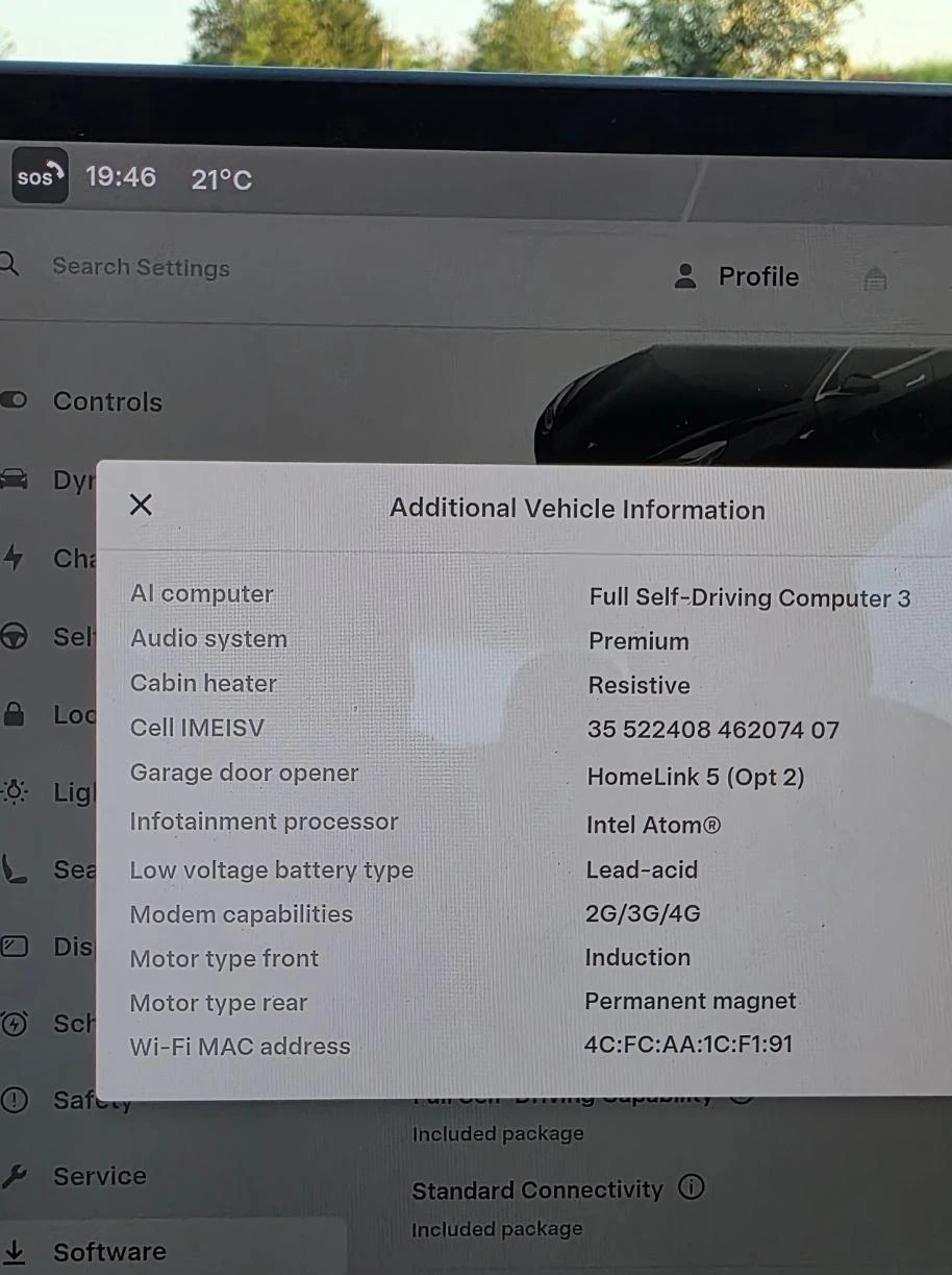 Tesla Model 3 4x4 Европейска!Long Range, снимка 17 - Автомобили и джипове - 54797979