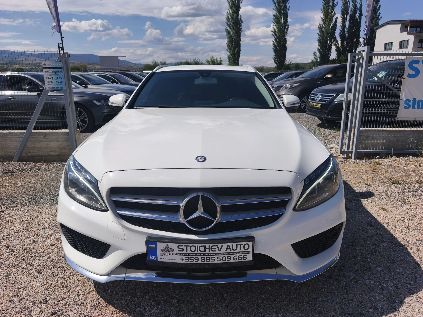 Mercedes-Benz C 220 AMG 7G-Tronic Plus , снимка 2 - Автомобили и джипове - 55223656