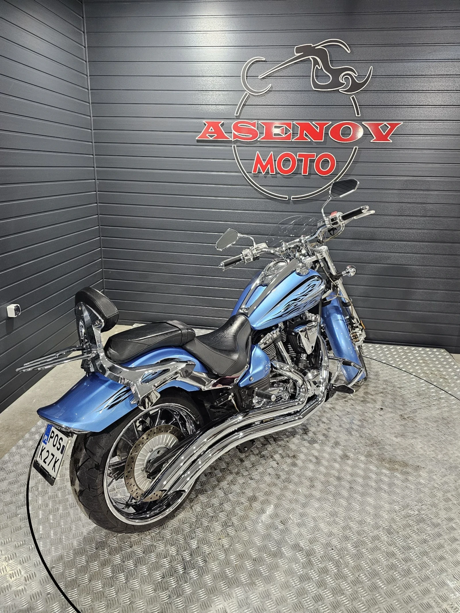 Yamaha Raider BLUE MOON, снимка 9 - Мотоциклети и мототехника - 54525181