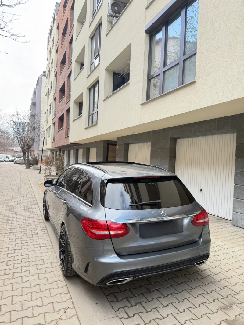 Mercedes-Benz C 220 AMG/ 9-G Tronic/Keyless/PANO/, снимка 5 - Автомобили и джипове - 52755088