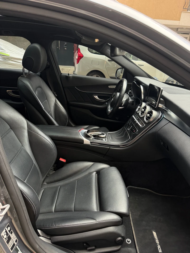Mercedes-Benz C 220 AMG/ 9-G Tronic/Keyless/PANO/, снимка 8 - Автомобили и джипове - 52755088