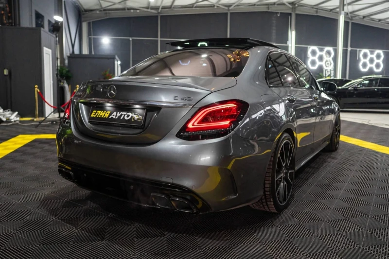 Mercedes-Benz C 43 AMG LED 360 ПАНОРАМА BURMEISTER ЛИЗИНГ 100%, снимка 10 - Автомобили и джипове - 53219919