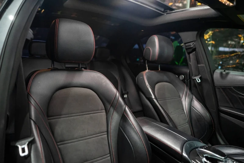Mercedes-Benz C 43 AMG LED 360 ПАНОРАМА BURMEISTER ЛИЗИНГ 100%, снимка 14 - Автомобили и джипове - 53219919