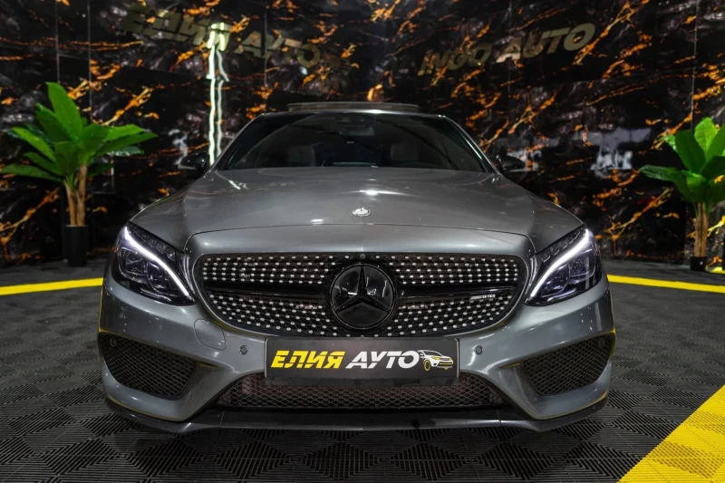 Mercedes-Benz C 43 AMG LED 360 ПАНОРАМА BURMEISTER ЛИЗИНГ 100%, снимка 3 - Автомобили и джипове - 53219919
