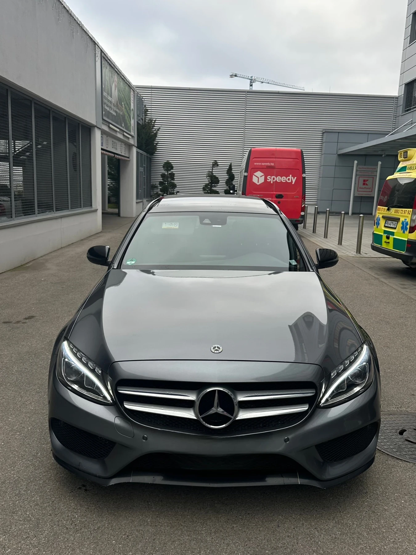 Mercedes-Benz C 220 AMG/ 9-G Tronic/Keyless/PANO/, снимка 1