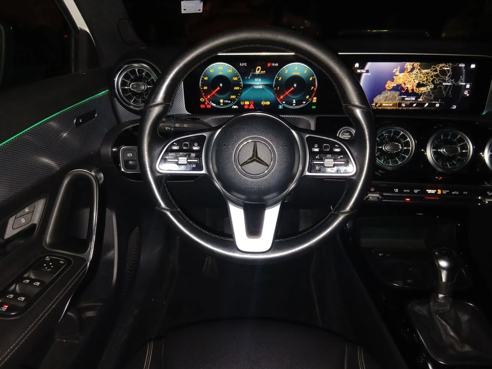 Mercedes-Benz A 200 TURBO - Sport/Comfort - Ambient Lighting  | Mobile.bg � ����������� 13