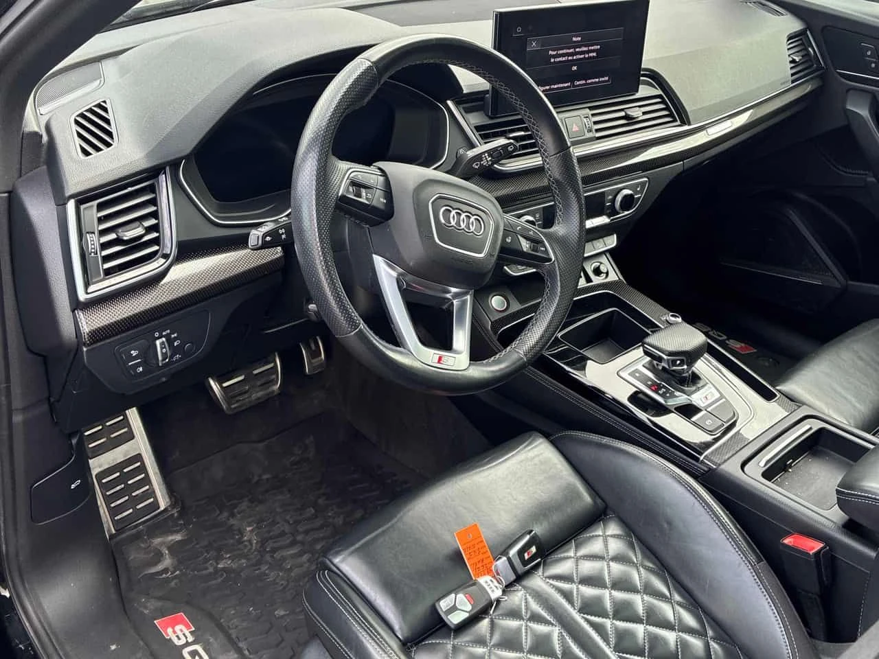 Audi SQ5 TECHNIK * ДИСТРОНИК* 360 КАМЕРА* FULL DIGITAL* ПАН, снимка 7 - Автомобили и джипове - 54483511