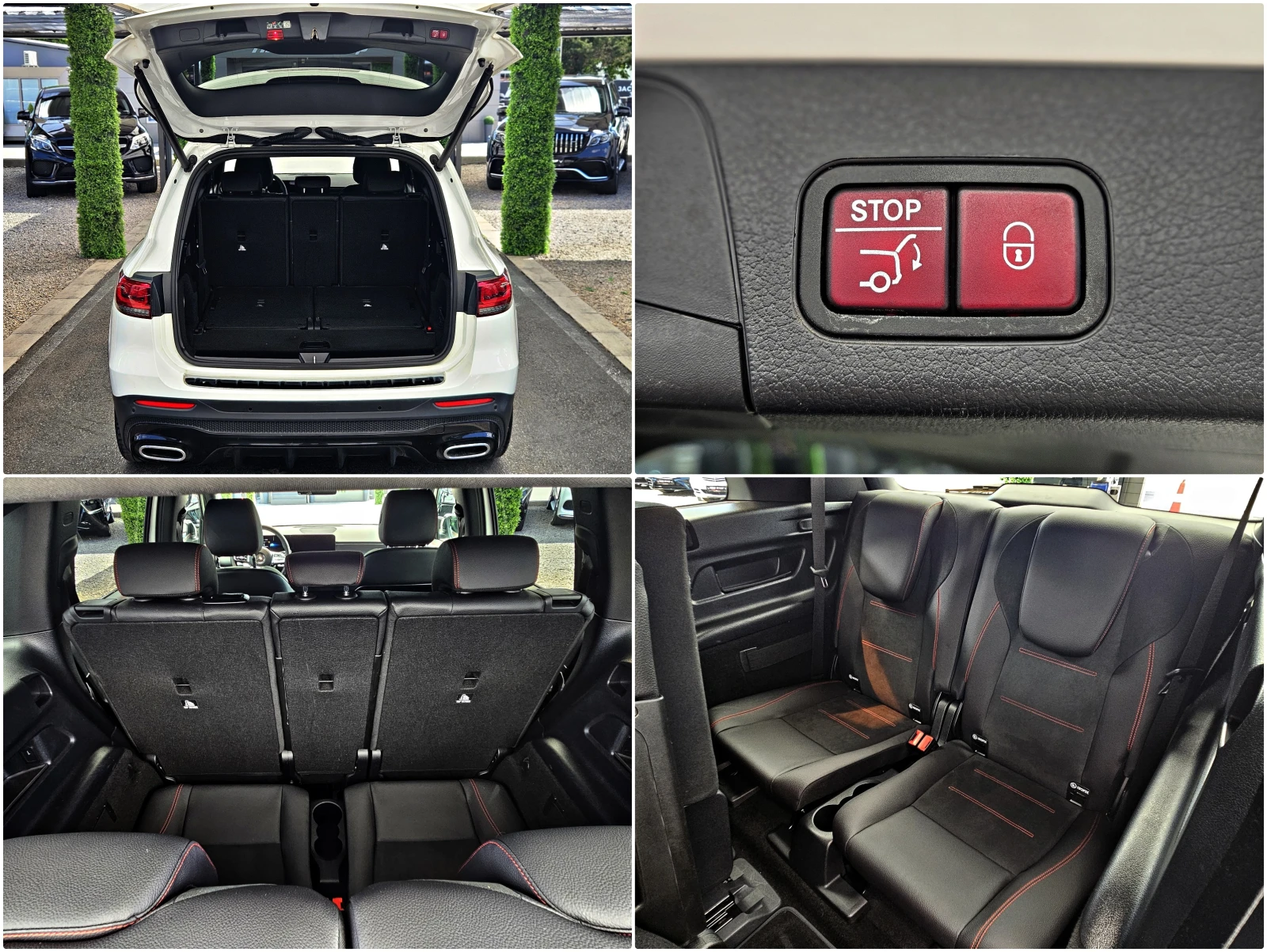Mercedes-Benz GLB 200 AMG/7MESTA/SHADOW LINE/CAMERA/AMBIENT/ПОДГРЕВ/LIZI, снимка 8 - Автомобили и джипове - 54698146