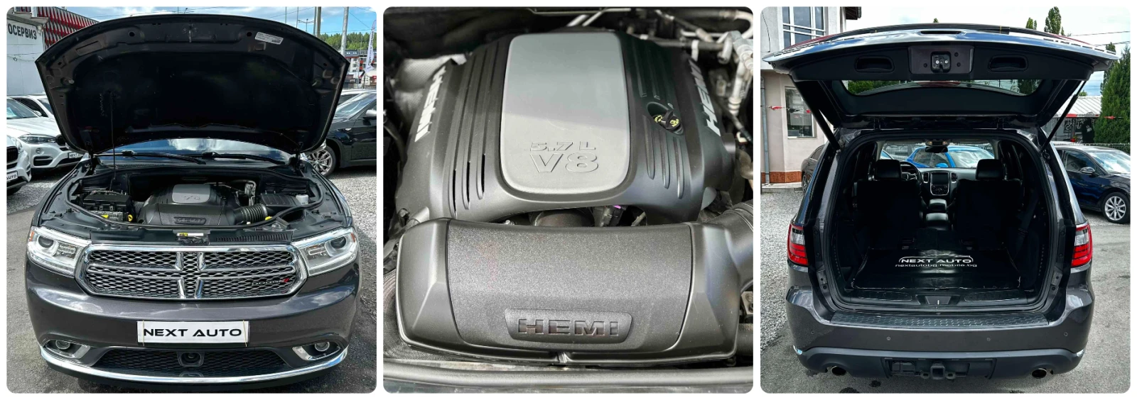 Dodge Durango 5.7 364HP HEMI AWD 6+ 1 CITADEL, снимка 16 - Автомобили и джипове - 54961521