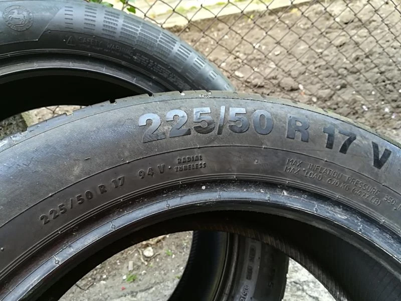 Гуми Летни 225/50R17, снимка 5 - Гуми и джанти - 21768044