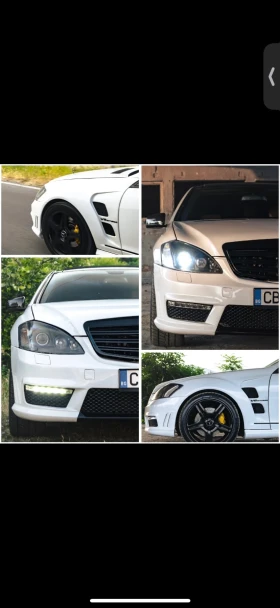 Mercedes-Benz S 500 4-matic, Long, Designo-изпълнение - 35000 лв. - 17915697 7