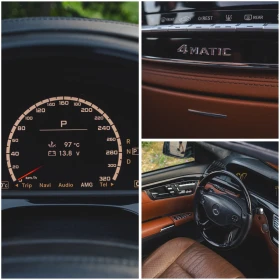 Mercedes-Benz S 500 4-matic, Long, Designo-изпълнение - 35000 лв. - 17915697 14