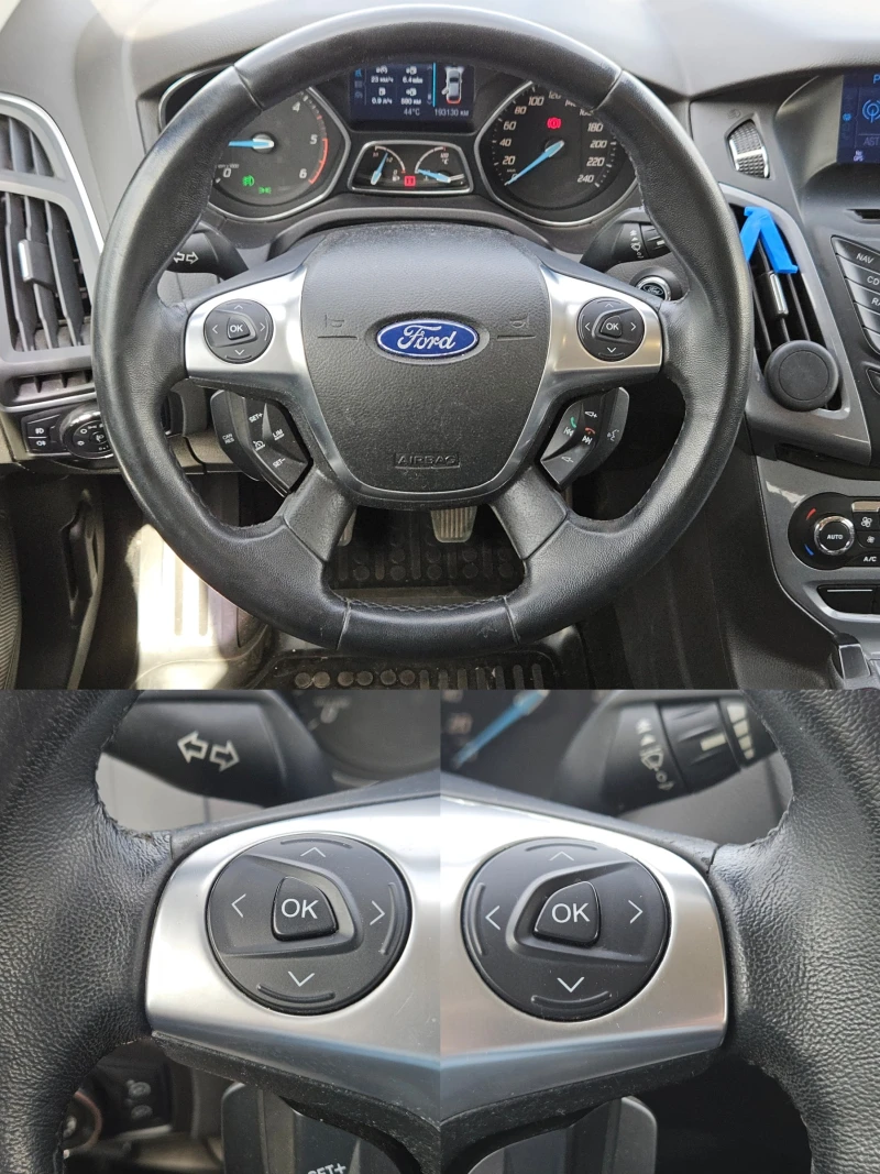 Ford Focus 1.6TDCI/Titanium/6ск/NAVI/БЛУТУТ/EURO 5A/ОБСЛУЖЕН!, снимка 11 - Автомобили и джипове - 51606922