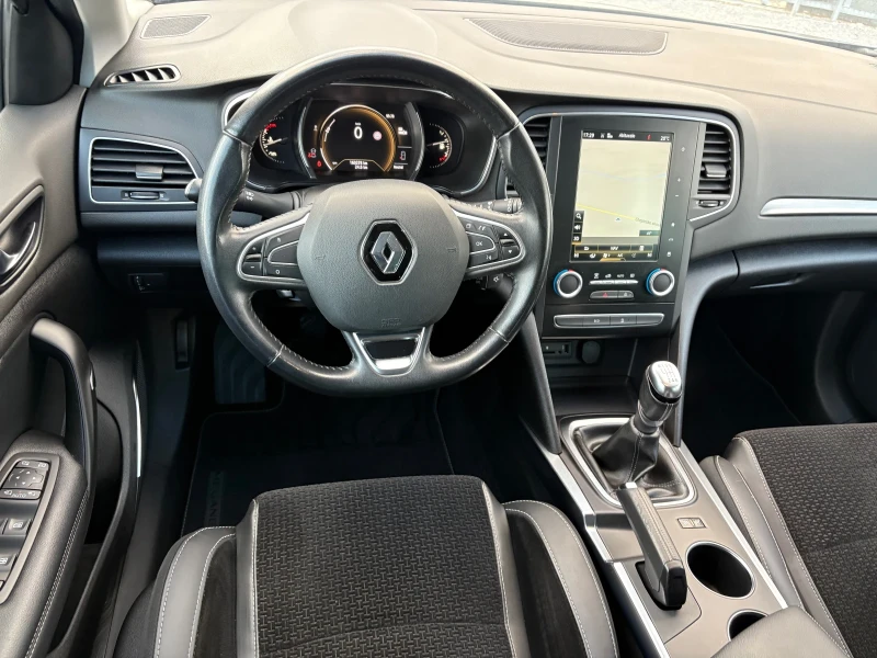 Renault Megane 1.5-DCi-160000км-Голяма Навигация-Кожен салон, снимка 15 - Автомобили и джипове - 52158173