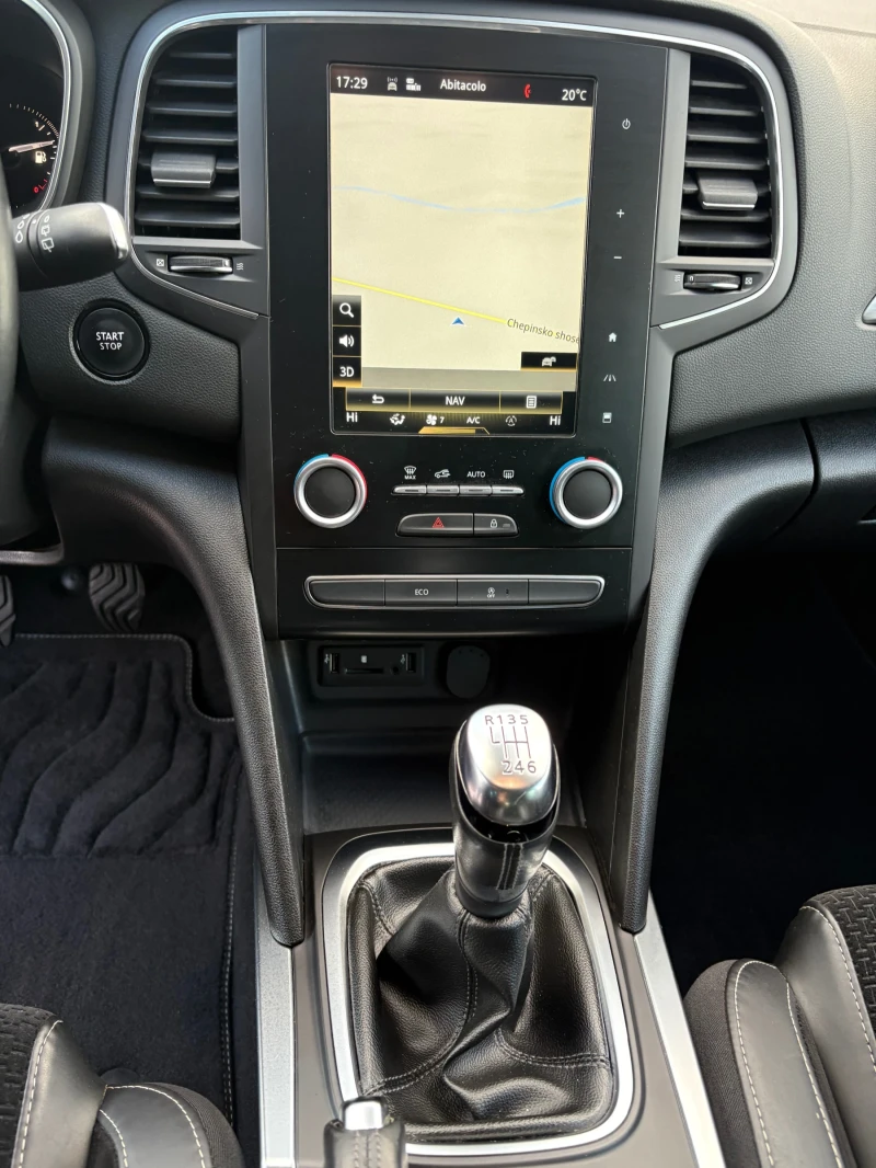 Renault Megane 1.5-DCi-160000км-Голяма Навигация-Кожен салон, снимка 16 - Автомобили и джипове - 52158173