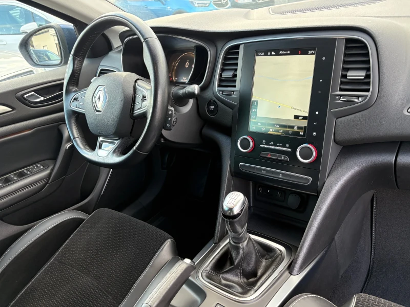 Renault Megane 1.5-DCi-160000км-Голяма Навигация-Кожен салон, снимка 11 - Автомобили и джипове - 52158173