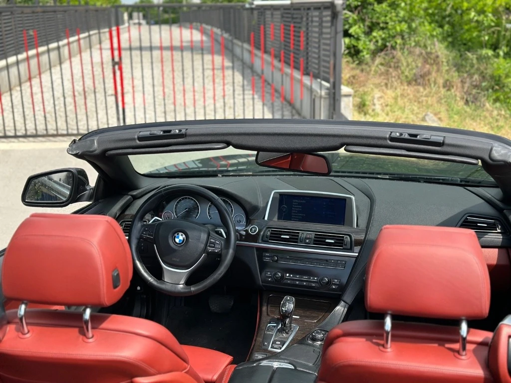 BMW 650 Red Leather  | Mobile.bg   12