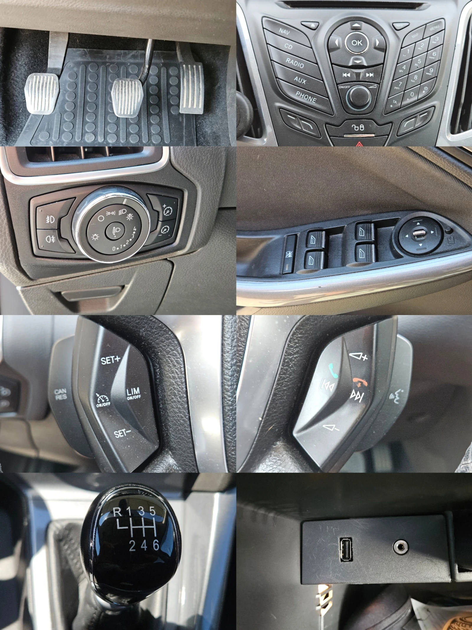 Ford Focus 1.6HDI/Titanium/6��/NAVI/������/EURO 5A/��������! | Mobile.bg � ����������� 14
