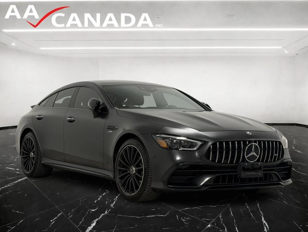 Mercedes-Benz AMG GT 53* 4MATIC* MAGNO BLACK* DISTRONIC* 360 CAM* ПАНО, снимка 3 - Автомобили и джипове - 55301299