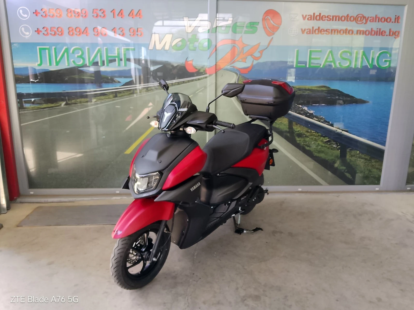 Yamaha Cygnus X 125 ABS LED 86km. , снимка 2 - Мотоциклети и мототехника - 55900937