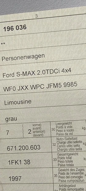 Ford S-Max 2.0 TDCI/180/Key-start-stop /44/7  | Mobile.bg    16