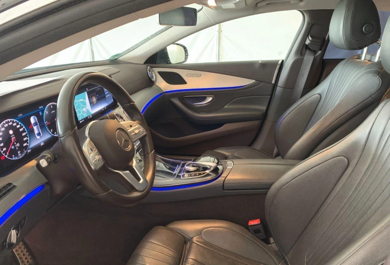 Mercedes-Benz CLS 350 4MATIC/286HP/AMG/MULTIBEAM/PANO/360/NAVI/445vpr, снимка 5 - Автомобили и джипове - 50314655