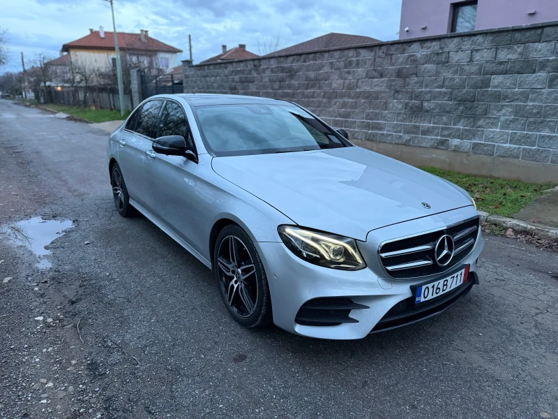 Mercedes-Benz E 220 AMG 360 MultiBeam Pano 9G , снимка 3 - Автомобили и джипове - 52664962