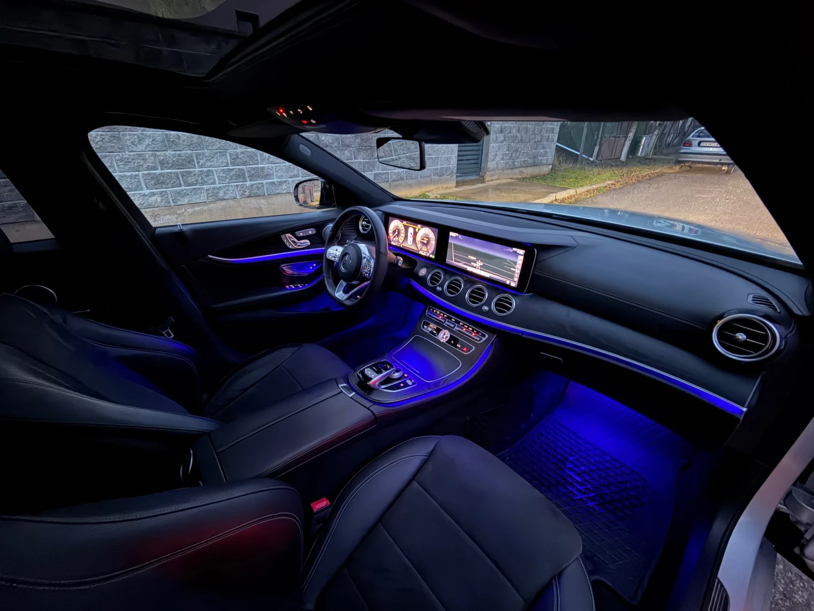 Mercedes-Benz E 220 AMG 360 MultiBeam Pano 9G  | Mobile.bg   14