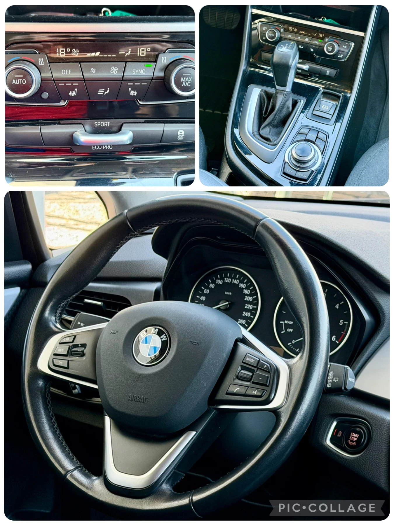 BMW 2 Active Tourer 220xDrive 190 к.с., снимка 13 - Автомобили и джипове - 54441822