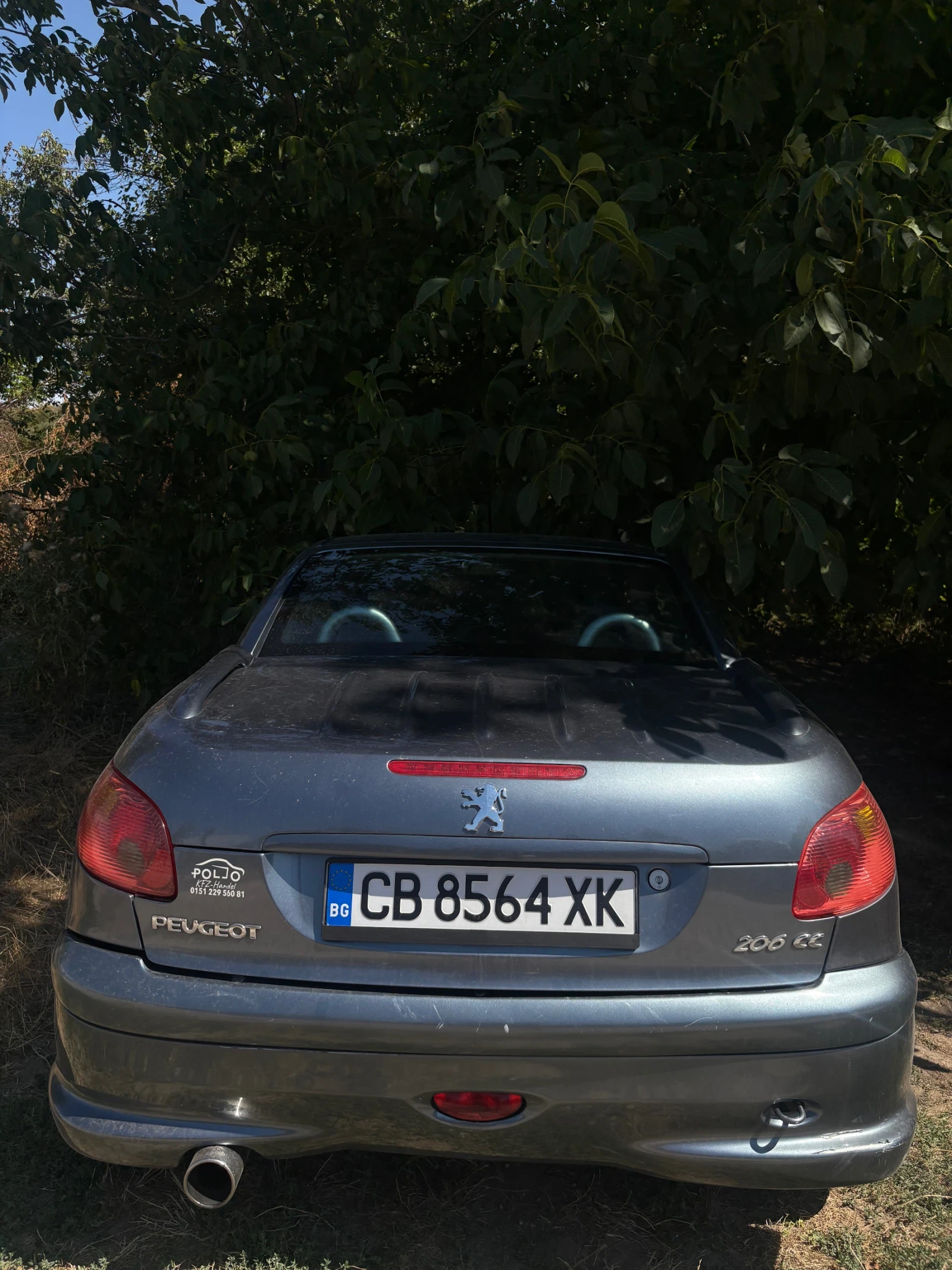 Peugeot 206, снимка 4 - Автомобили и джипове - 55993633