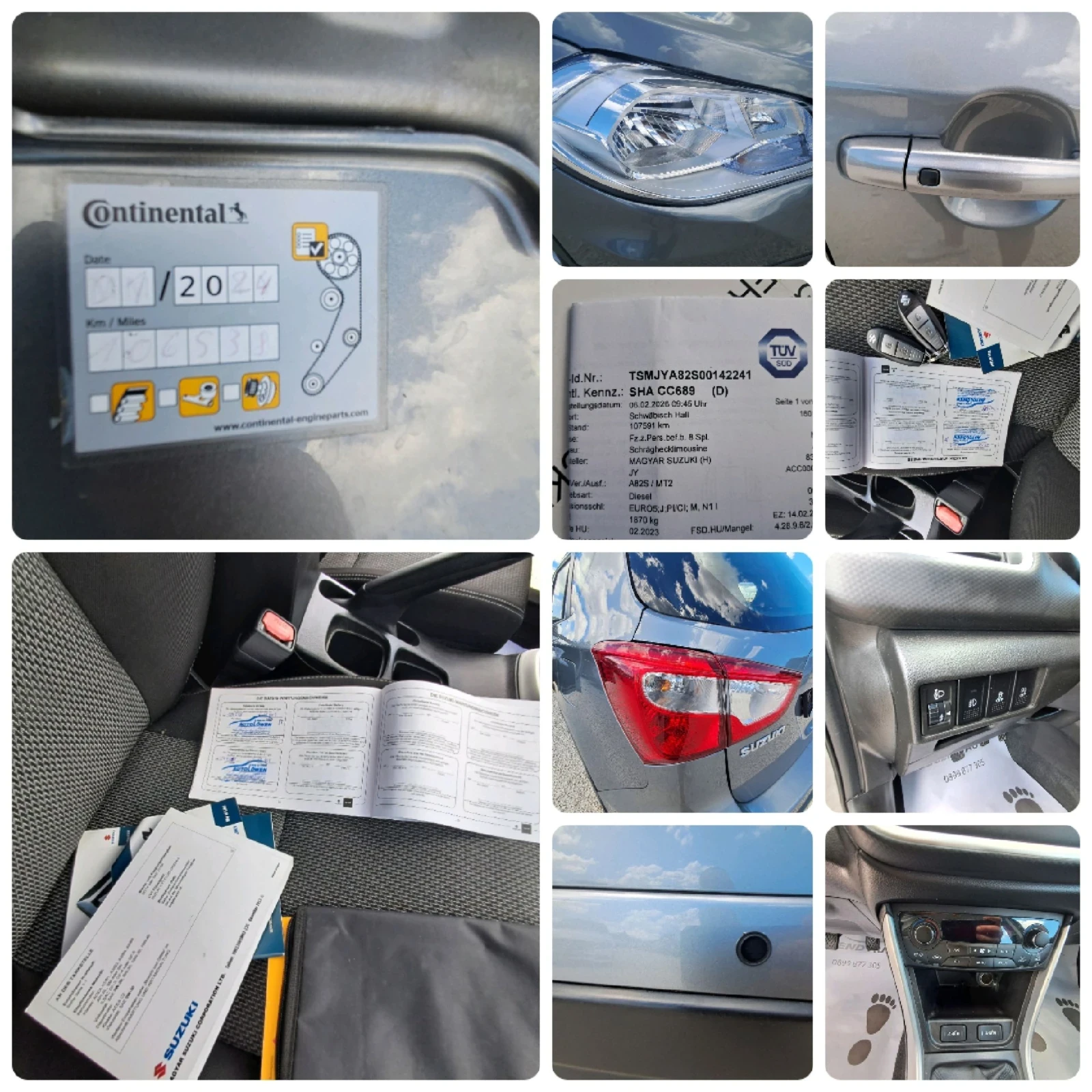 Suzuki SX4 S-Cross 1.6дизел 112000km , снимка 17 - Автомобили и джипове - 54920659