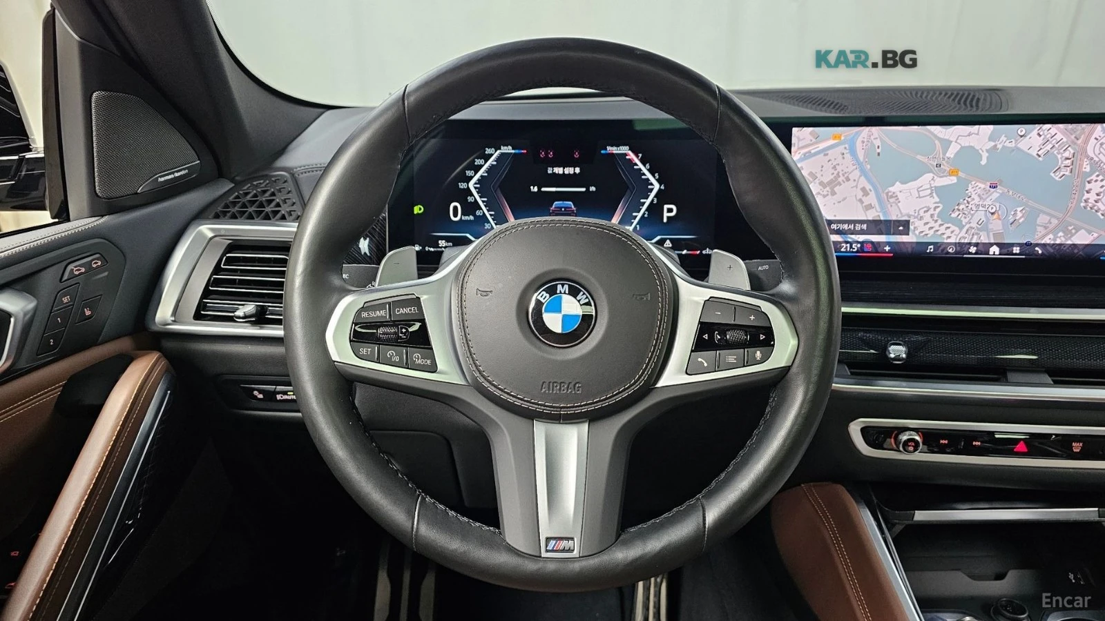 BMW X6 * B58 G2* 40I* M PACK* 360* Ambient Light* Head-up, снимка 12 - Автомобили и джипове - 55063136