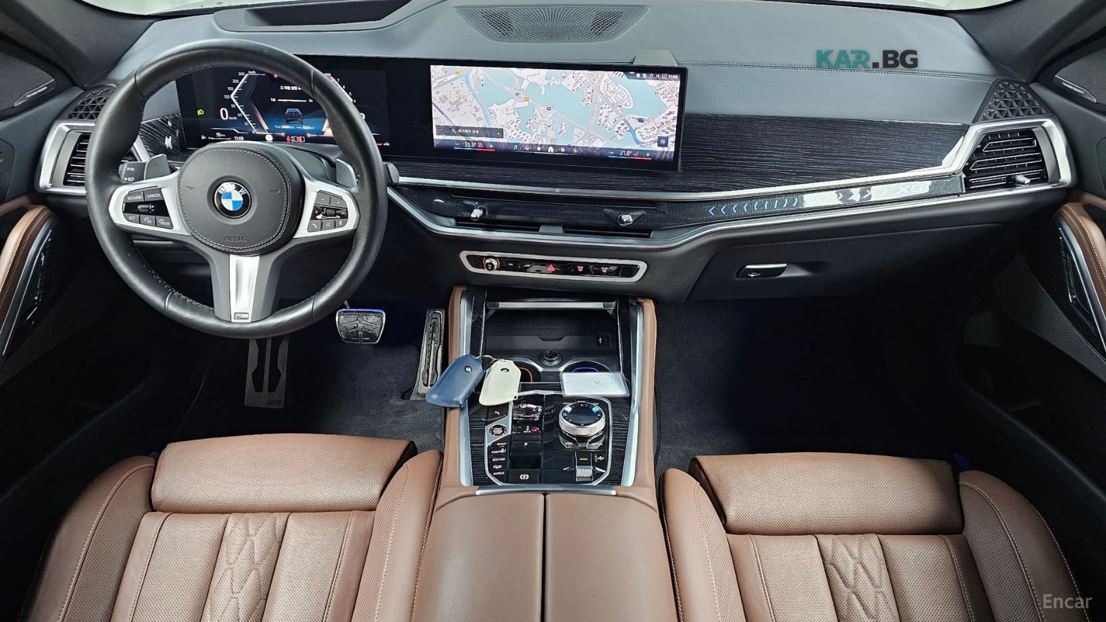 BMW X6 * B58 G2* 40I* M PACK* 360* Ambient Light* Head-up, снимка 7 - Автомобили и джипове - 55063136