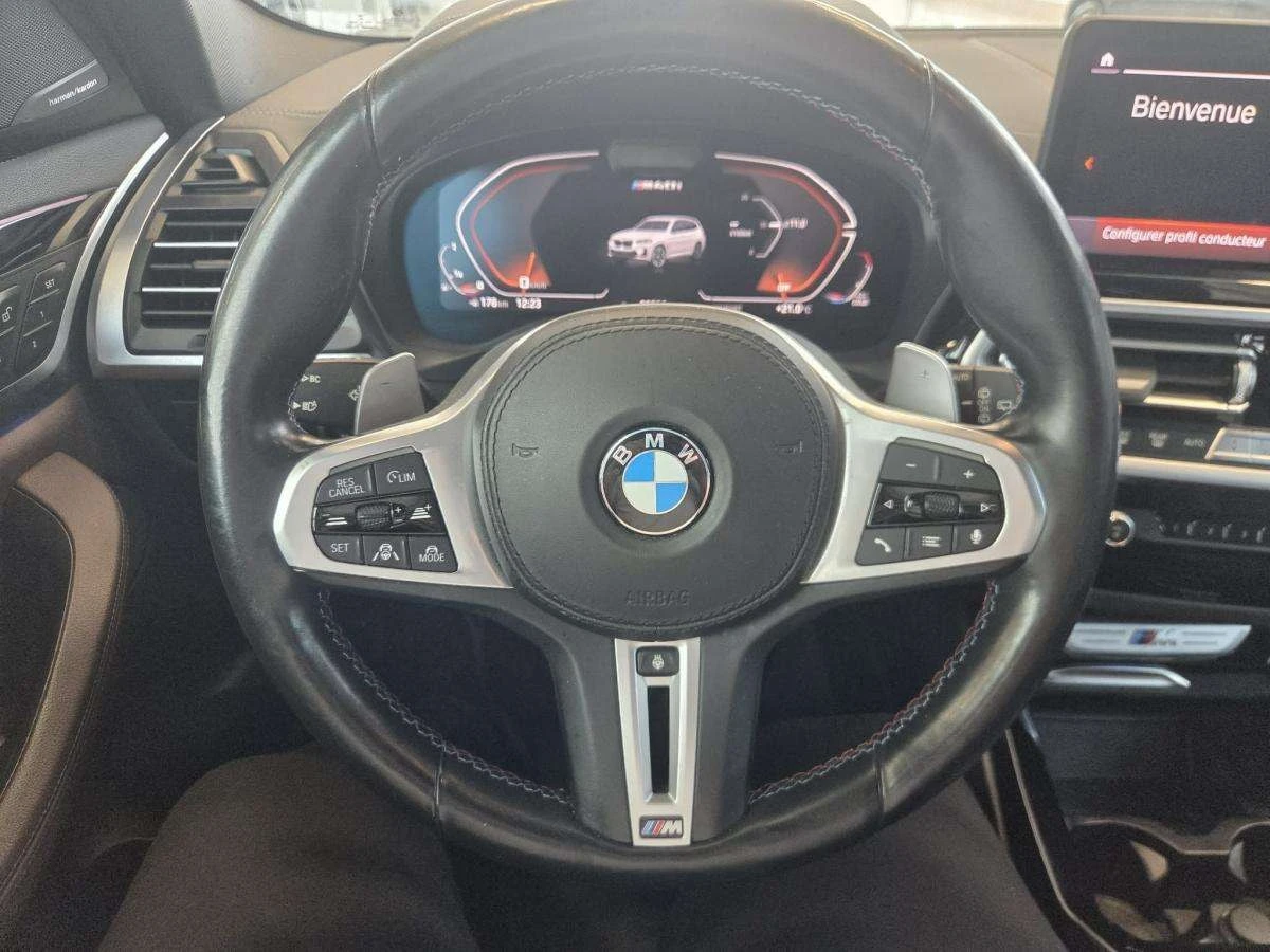 BMW X3  M40 / 360 / DIS/ Обдухване / H&K / Автокредит, снимка 11 - Автомобили и джипове - 55981914
