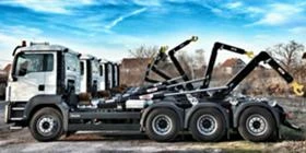 Man Tgx Манипулатор Hyva, снимка 1