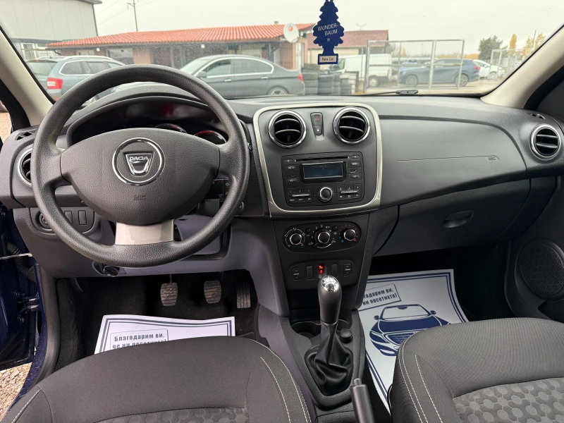 Dacia Sandero 1.2BENZIN-75PS-KLIMA, снимка 12 - Автомобили и джипове - 47958786