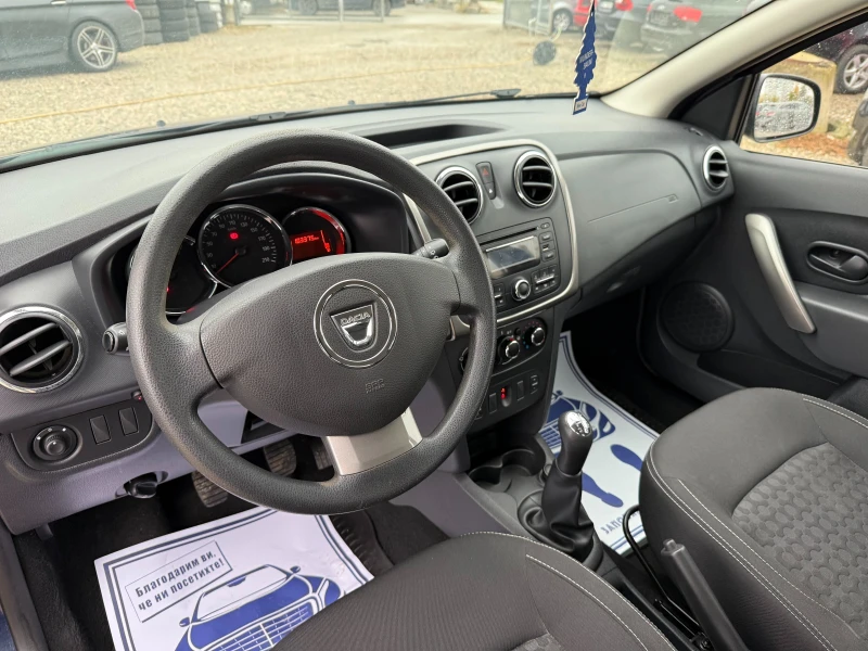 Dacia Sandero 1.2BENZIN-75PS-KLIMA, снимка 10 - Автомобили и джипове - 47958786