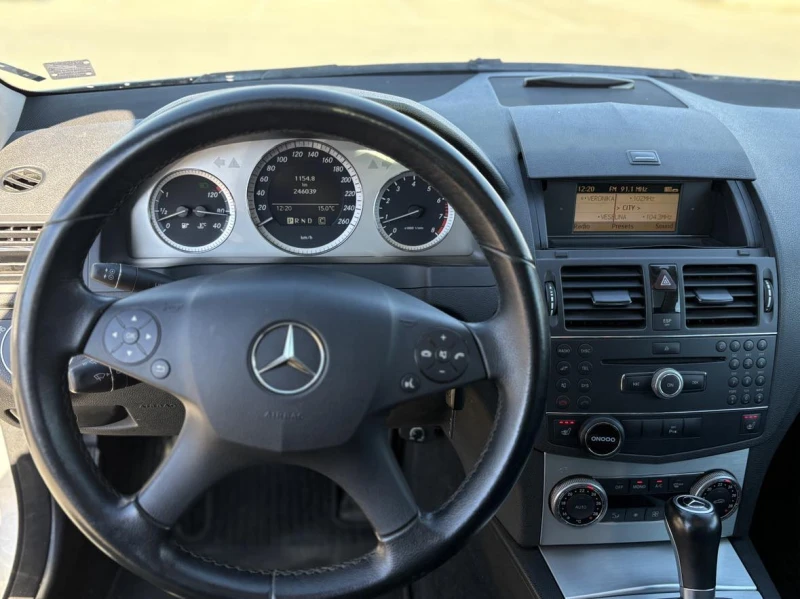 Mercedes-Benz C 180 Kompressor ГАЗ/БЕНЗИН, снимка 14 - Автомобили и джипове - 48391569