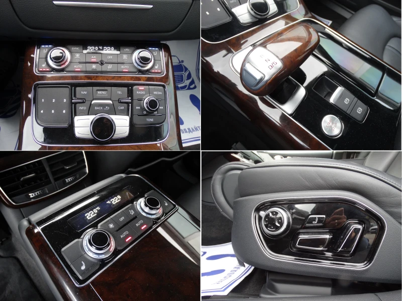 Audi A8 MASSAGE-HEADUP-360-КАМЕРА-ВАКУM, снимка 14 - Автомобили и джипове - 52073714