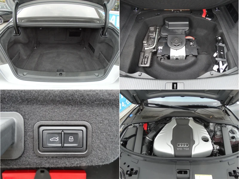 Audi A8 MASSAGE-HEADUP-360-КАМЕРА-ВАКУM, снимка 12 - Автомобили и джипове - 52073714