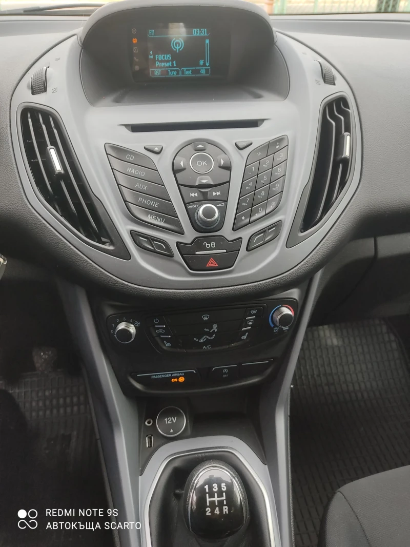 Ford B-Max Trend N 1.5td/95kc, 04/2016г., снимка 11 - Автомобили и джипове - 52235578