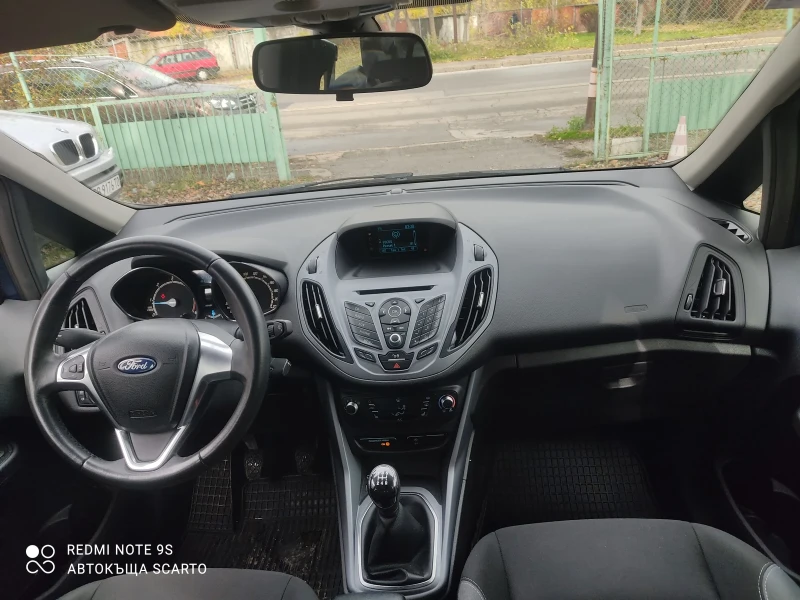 Ford B-Max Trend N 1.5td/95kc, 04/2016г., снимка 9 - Автомобили и джипове - 52235578
