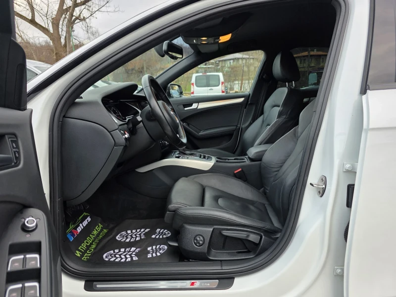 Audi A4 2.0 TDI 150 К.С. АВТОМАТ RS-OPTIC / КОЖА / КСЕНОН, снимка 9 - Автомобили и джипове - 53261511