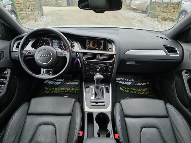 Audi A4 2.0 TDI 150 К.С. АВТОМАТ RS-OPTIC / КОЖА / КСЕНОН, снимка 8 - Автомобили и джипове - 53261511