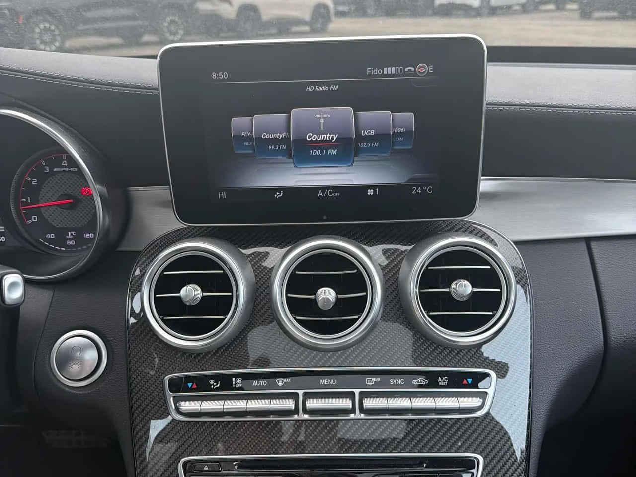 Mercedes-Benz C 63 AMG * CARFAX * ЦЕНА ДО БГ, снимка 8 - Автомобили и джипове - 54726363