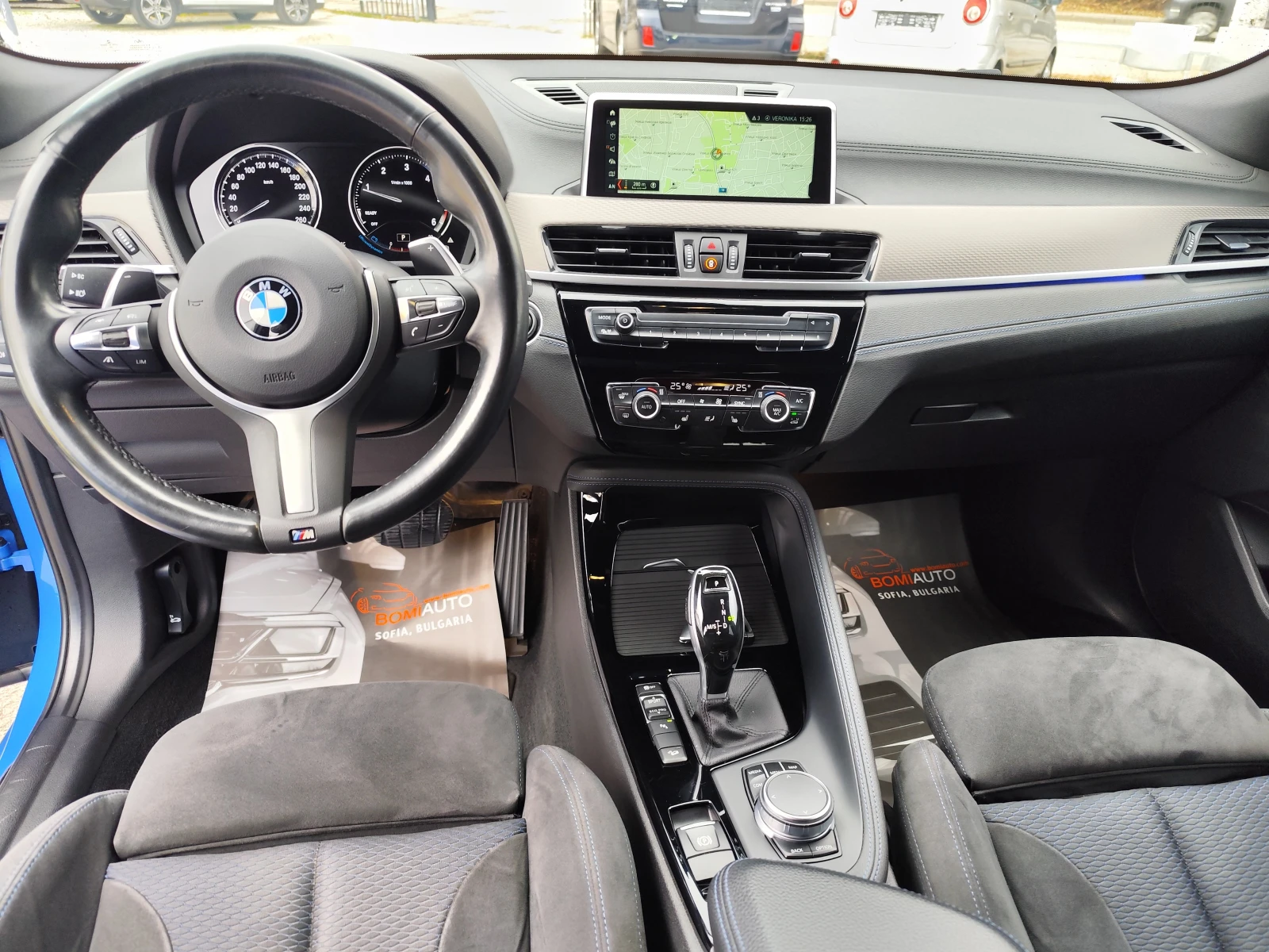 BMW X2 xDrive* 20D* M PAKET* HEAD UP* LED * ПОДГРЕВ* 4Х4 - изображение 8