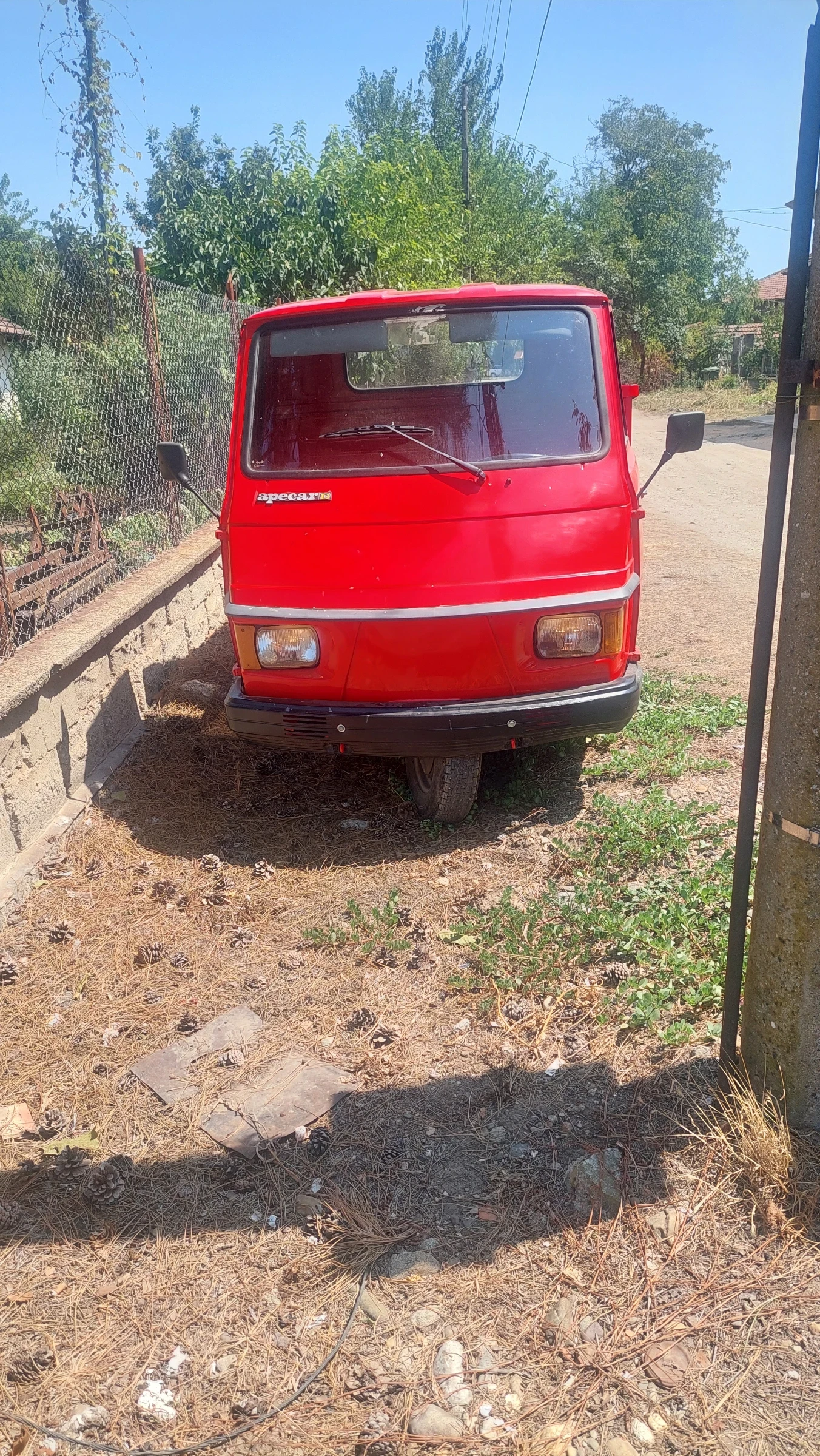 Piaggio B Триколка самосвална - изображение 3