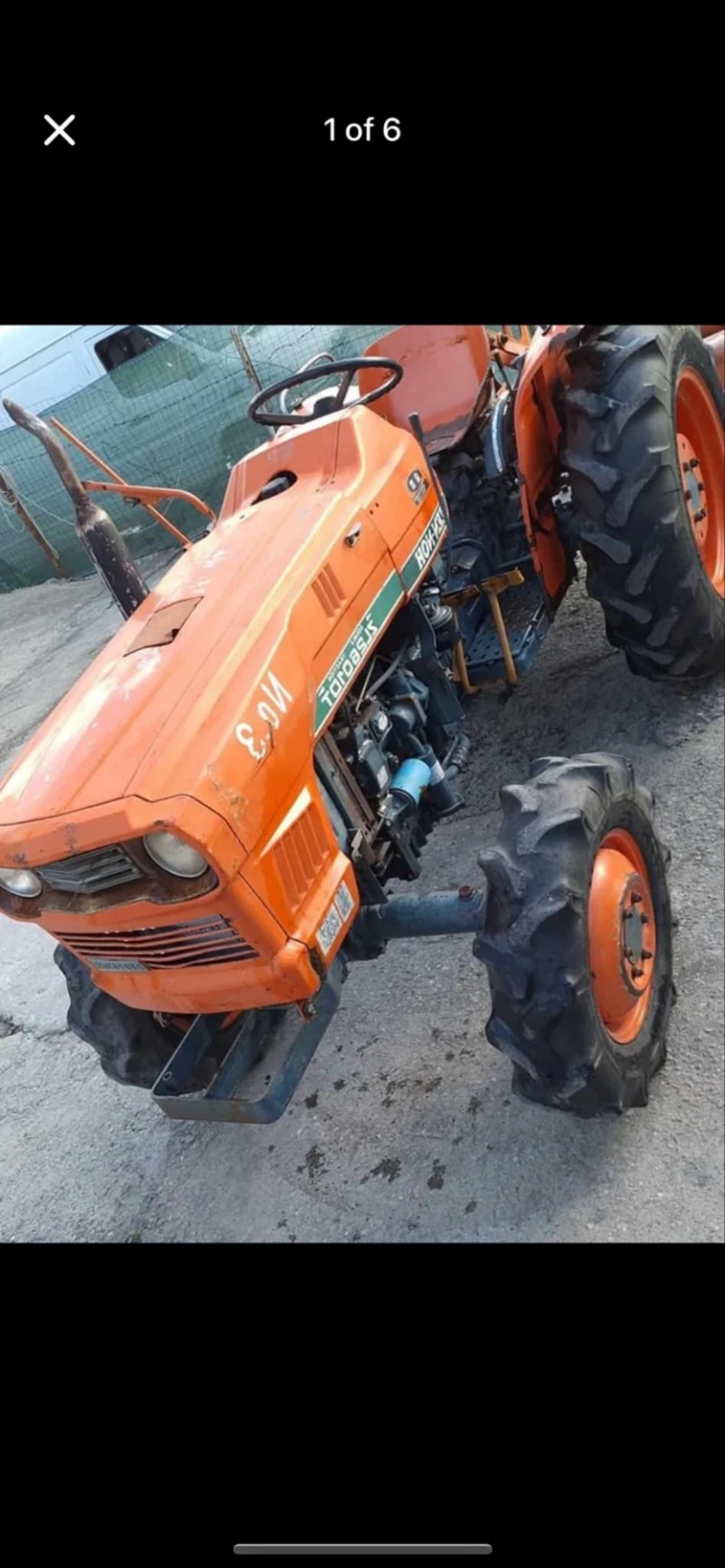 Трактор Kubota, снимка 1 - Селскостопанска техника - 49350163