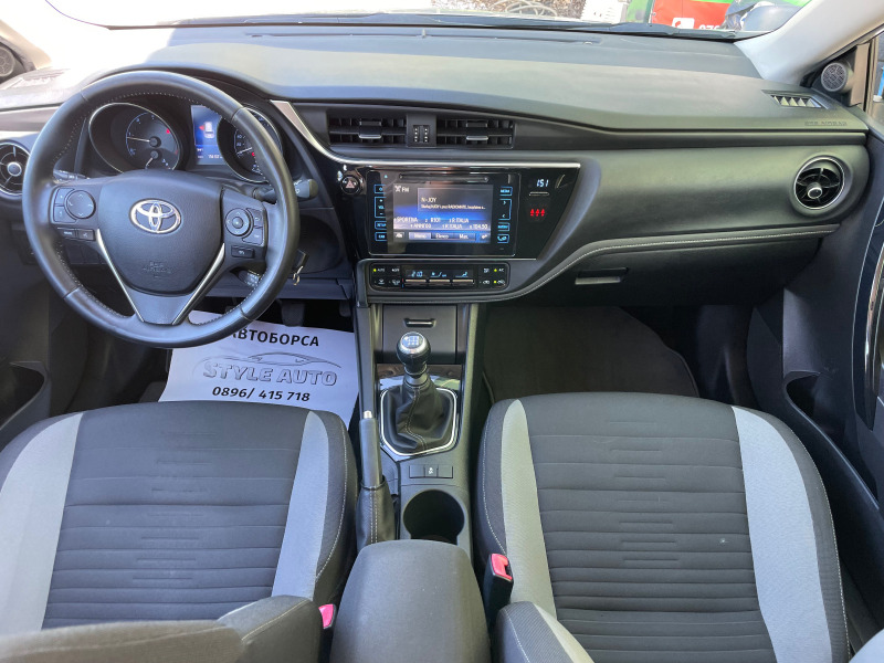 Toyota Auris 1.4 D4D-ACTIVE-EURO6/CAMERA/FACELIFT/НОВА!, снимка 8 - Автомобили и джипове - 45280681