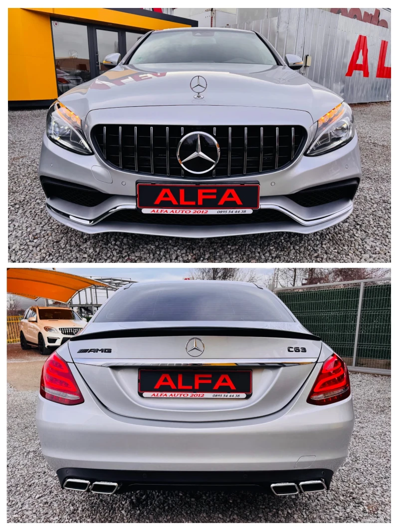 Mercedes-Benz C 220 d/6.3 AMG/V8 TUNING/ПОРЪЧКОВ/ТОП ВИЗИЯ/ВС.ЕКСТРИ//, снимка 9 - Автомобили и джипове - 53262390